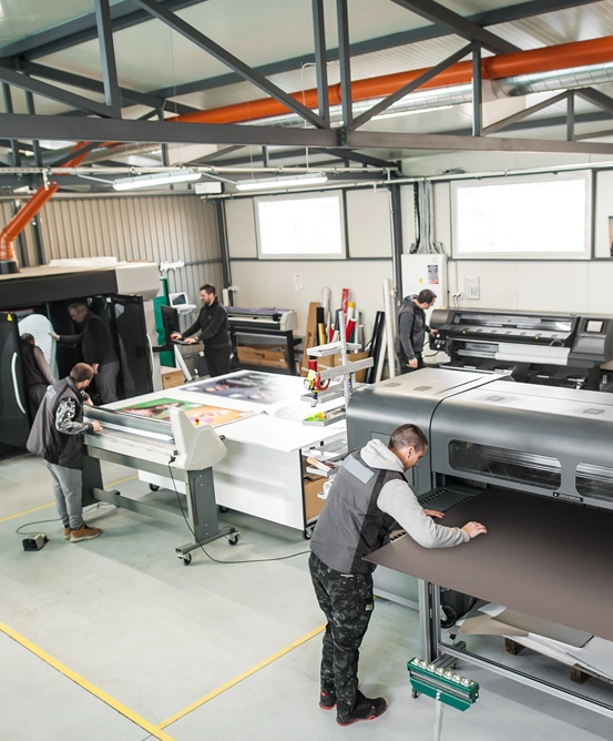La puissance de l’impression commerciale à grande échelle
